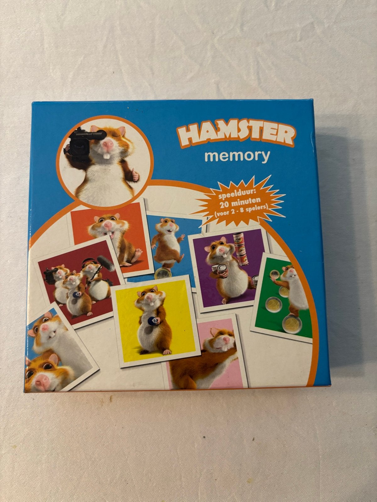 AH Albert Heijn Hamster Memory spel - Leuk voor jong en oud!, Drie of vier spelers, Ophalen of Verzenden, Zo goed als nieuw