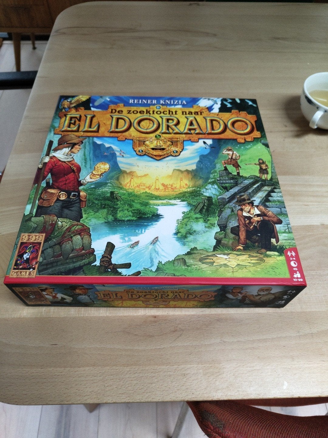 El Dorado: De Zoektocht naar het Gouden Land Bordspel, Hobby en Vrije tijd, Gezelschapsspellen | Bordspellen, Drie of vier spelers