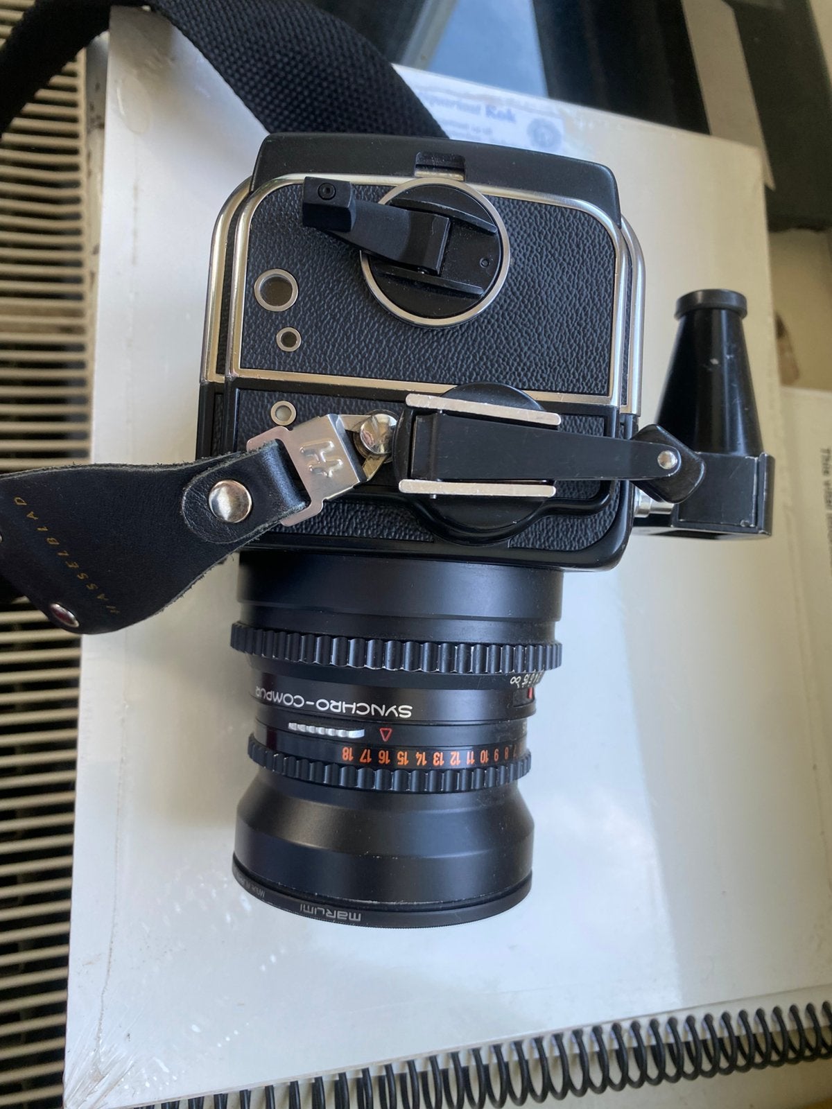 Hasselblad superwide swc, Ophalen of Verzenden, Zo goed als nieuw, Spiegelreflex, Overige Merken