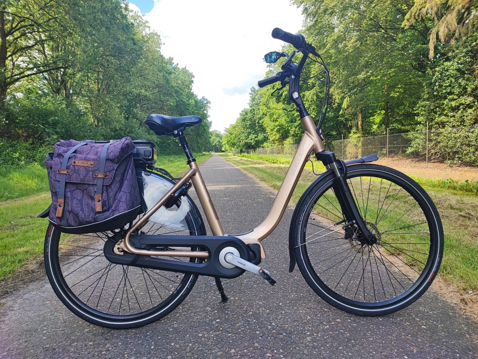 Stella Livorno Gold Elektrische Fiets – Slechts 2906 km, 47 tot 51 cm, Ophalen, Zo goed als nieuw, Overige merken
