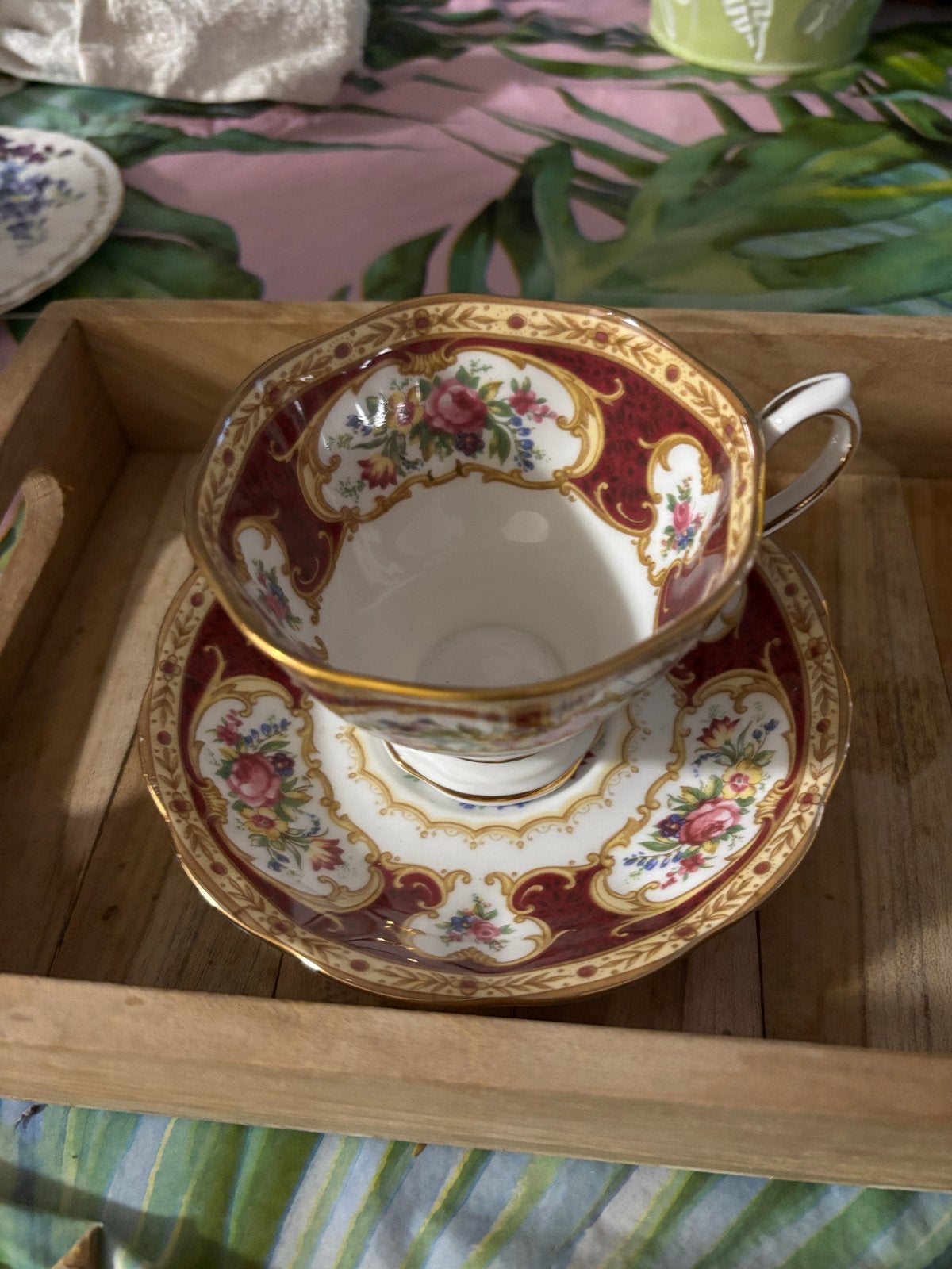 Royal Albert Lady Hamilton theekop en schotel, Ophalen