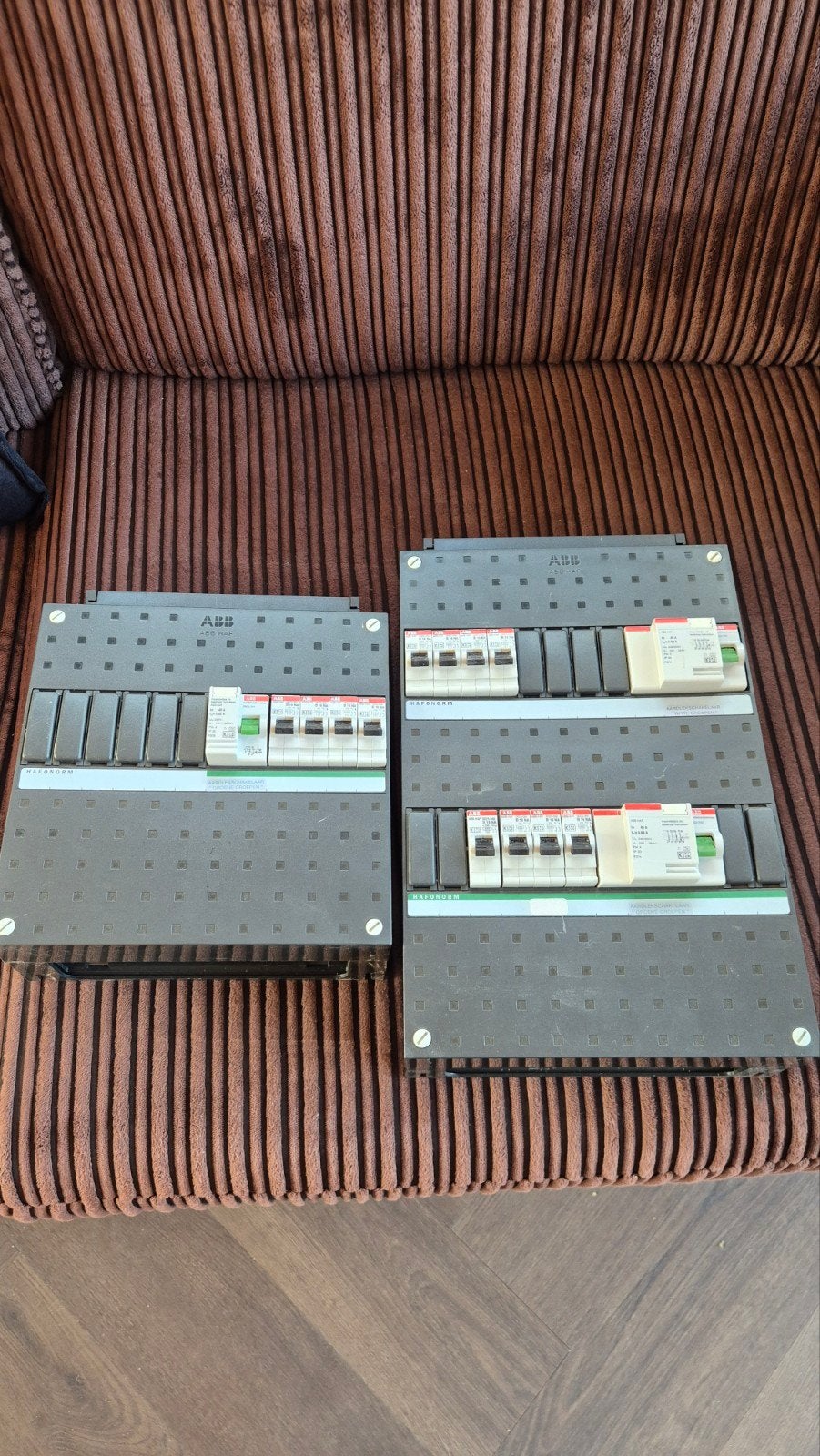 ABB HAF Groepenkast met Aardlekschakelaars en automaten, Ophalen, Gebruikt, ABB, Groepenkast