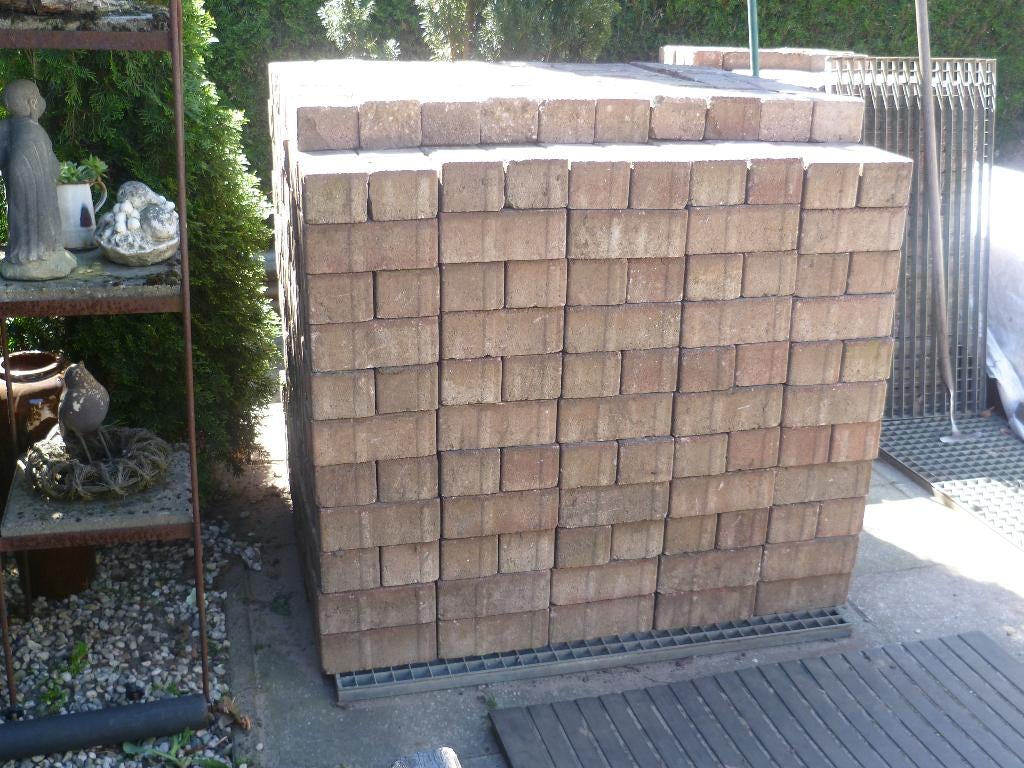 Te koop klinkers ., Tuin en Terras, Ophalen, Beton, Klinkers