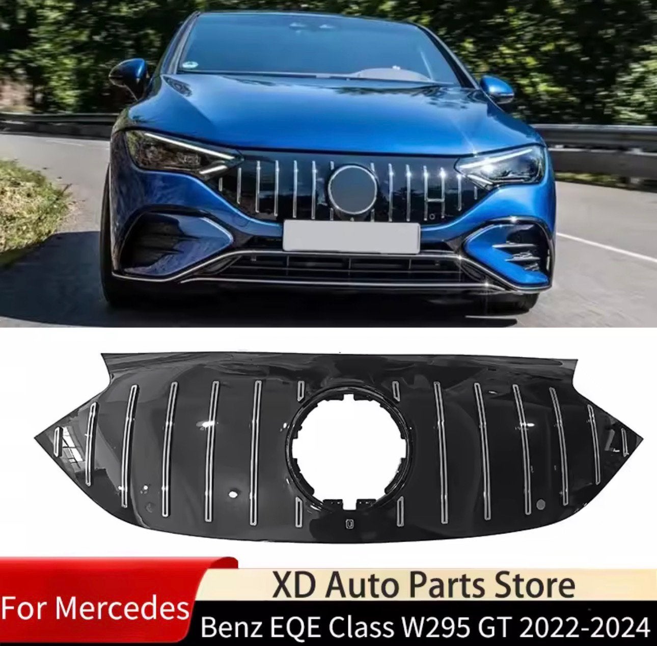 AMG GRILL mercedes EQE 2022 tm heden nieuw!!, Ophalen of Verzenden, Nieuw, Voor, Bumper