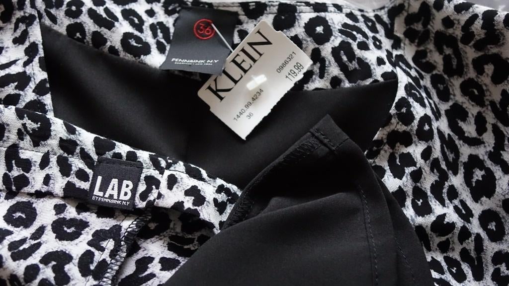 nieuwe PENN EN INK jurk met print, Overige kleuren, Penn & Ink, Verzenden, Nieuw