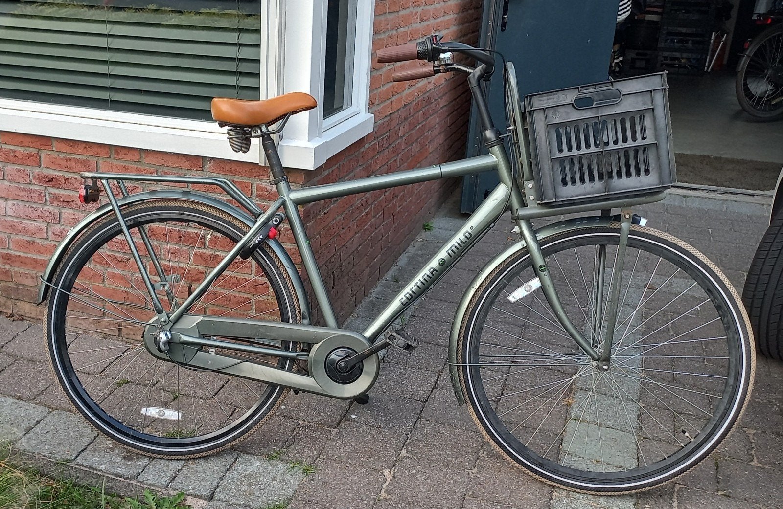 te koop mooie cortina herenfiets, Terugtraprem, Gebruikt, Versnellingen, 49 tot 53 cm