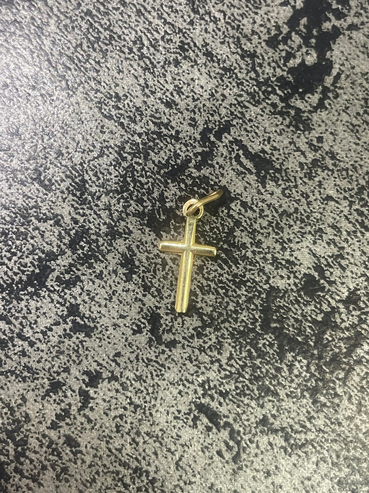 14k gouden kruis, Sieraden, Tassen en Uiterlijk, Kettinghangers, Ophalen of Verzenden, Zo goed als nieuw, Kruis of Symbool, Goud