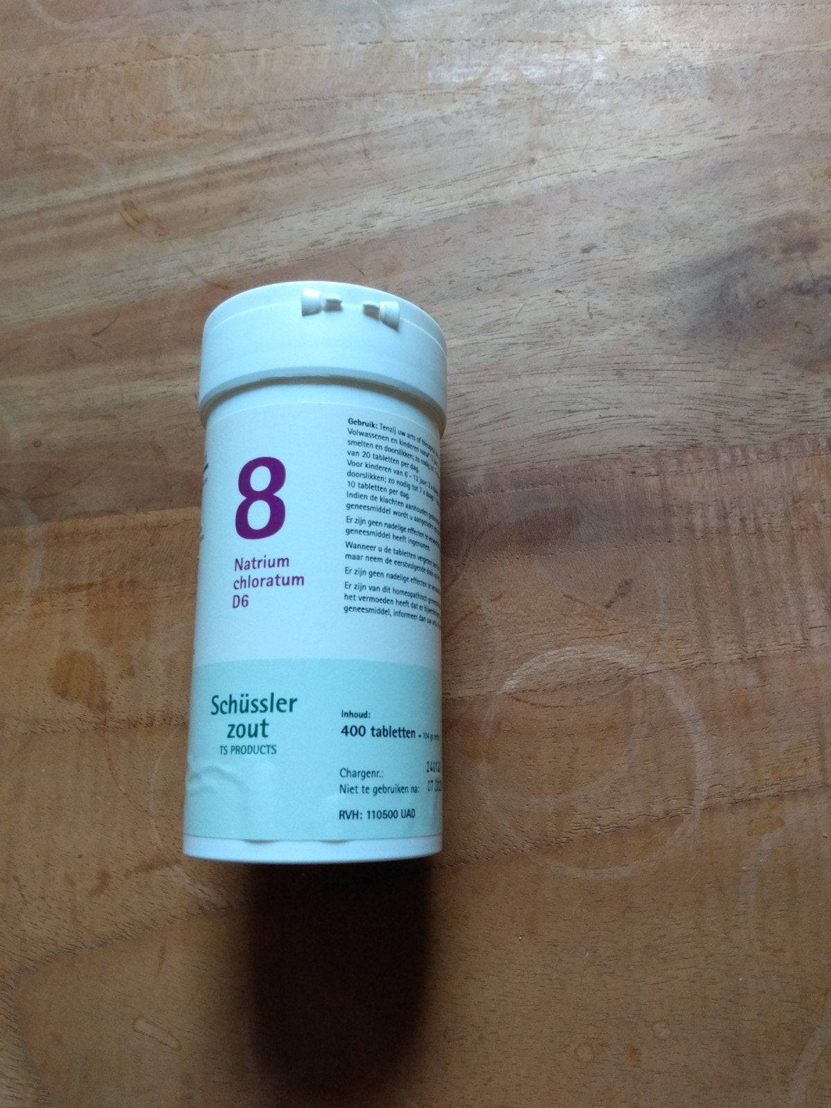 Schusslerzout 8 Natrium chloratum D6 Nieuw, Ophalen of Verzenden, Nieuw, Overige typen