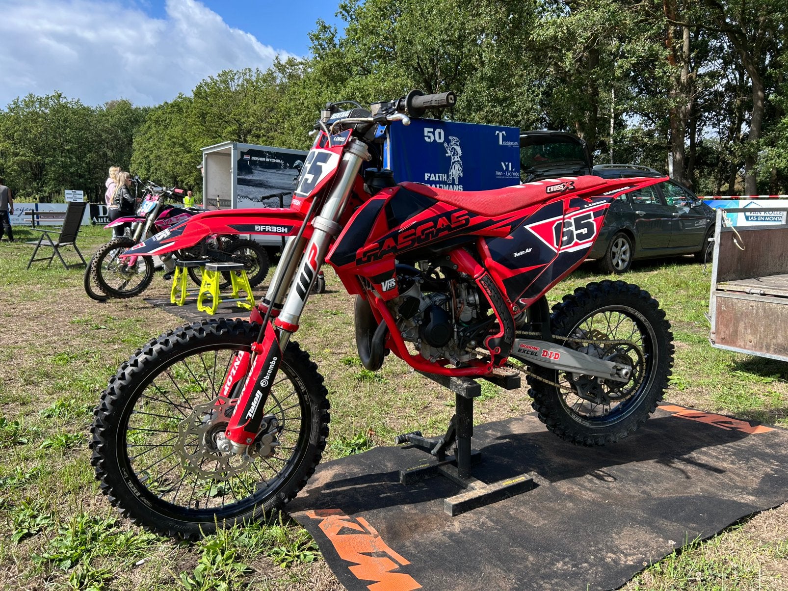 Gas Gas 85 grote wielen, Gebruikt, Particulier, Crossmotor, Handgeschakeld