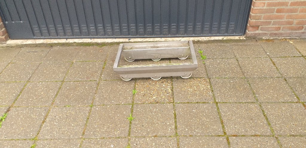 RVS dolly's, 100 liter of meer, Ophalen, Gebruikt, Transportkar