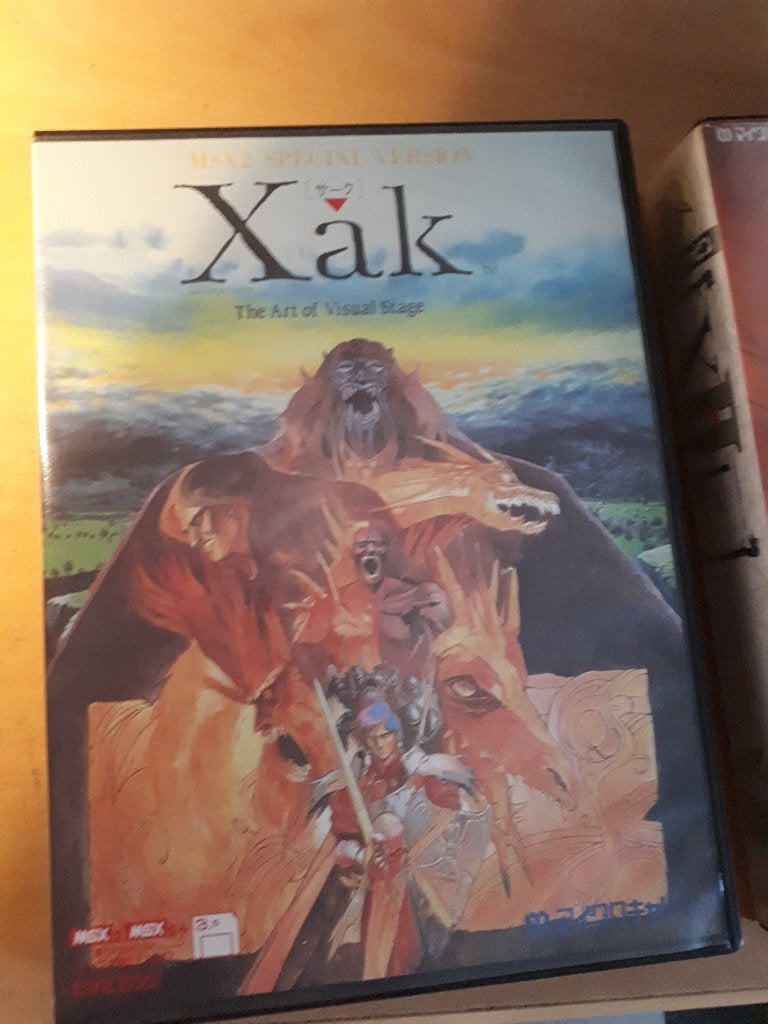 MSX2 Xak I software compleet (Microcabin RPG), Computers en Software, Ophalen of Verzenden, MSX