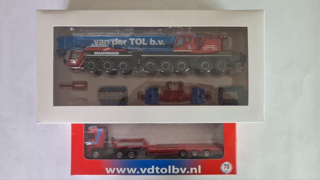 IMC 32--0147 van der TOL Liebherr LTM 1450-8.1 + extra, Ophalen of Verzenden, Nieuw, Hijskraan, Tractor of Landbouw, Overige merken