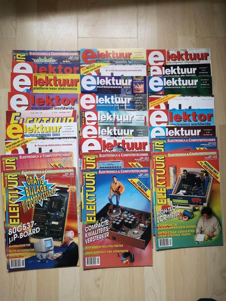 Elekatuur tijdschriften (diverse jaargangen), Ophalen of Verzenden, Gelezen, Overige typen