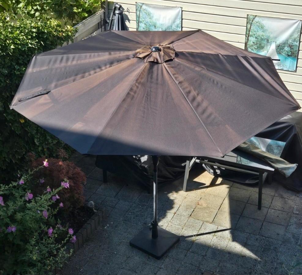Parasol zonder voet, Ophalen, Gebruikt