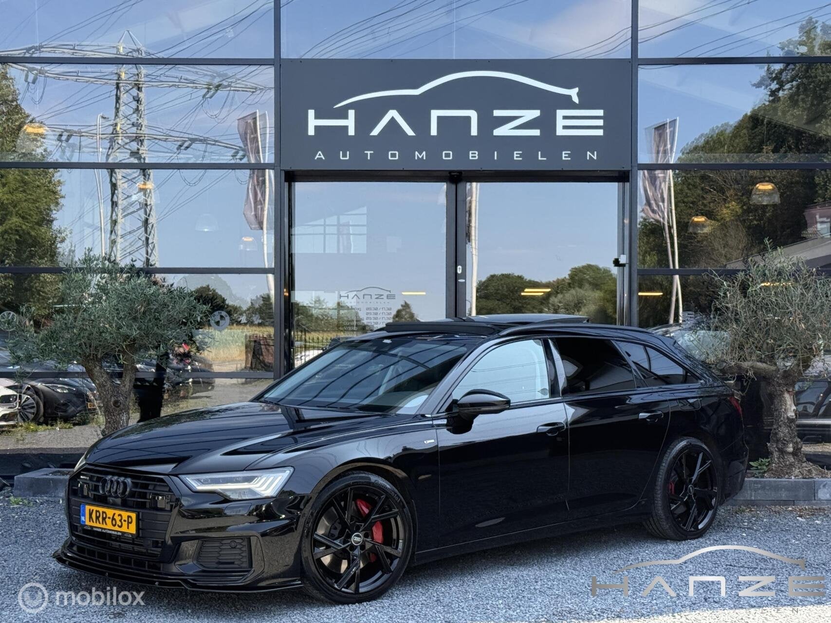 Audi A6 Avant 55 TFSI e quattro Competition S6 Uitv|Pano|360, Automaat, Gebruikt, 4 cilinders, Zwart
