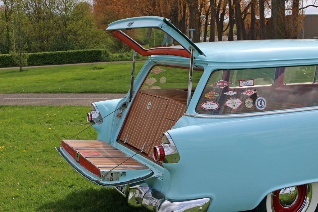 1956 Pontiac Station Wagon V8, aut, LPG, foto 6