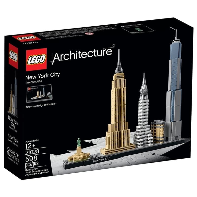 LEGO Architecture 21028 New York City Skyline, Lego, Architecture, Ophalen of Verzenden, Zo goed als nieuw