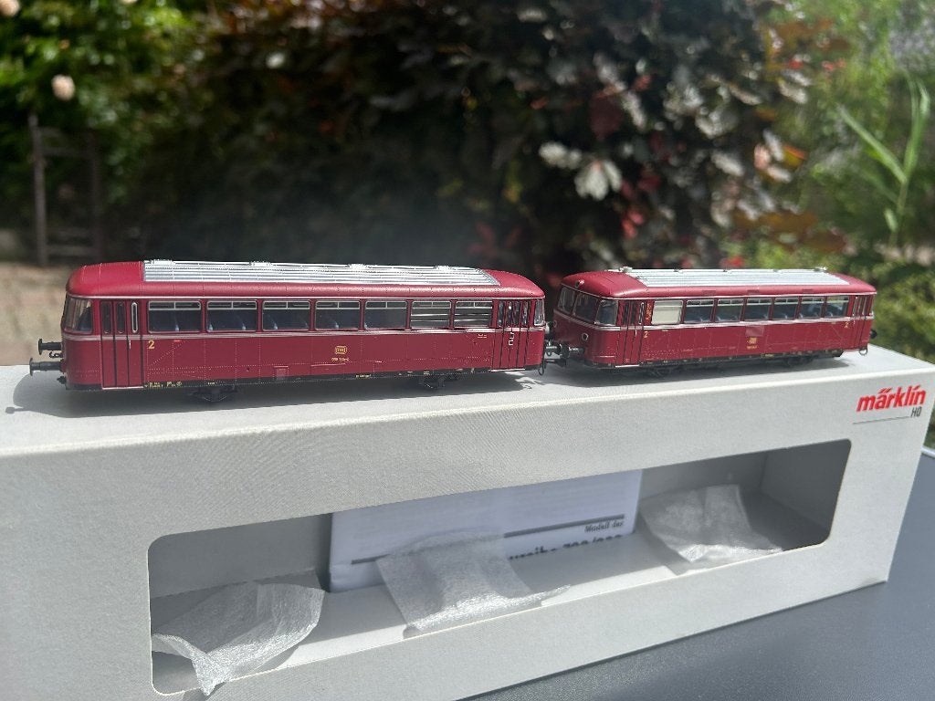 Marklin H0 39985 Railbus met stuurstandrijtuig van de DB, Wisselstroom, Ophalen of Verzenden, Märklin, Nieuw