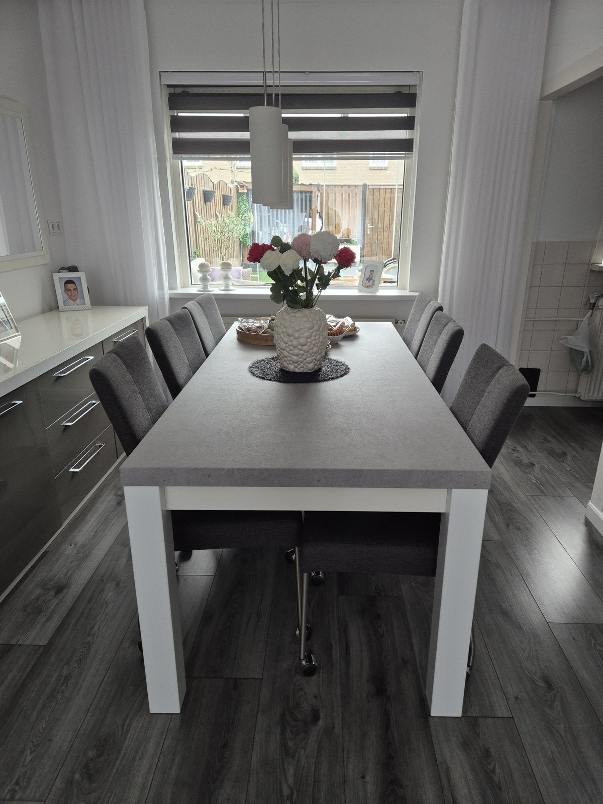 Eettafel (zo goed als nieuw), Huis en Inrichting, Complete inboedels, Ophalen