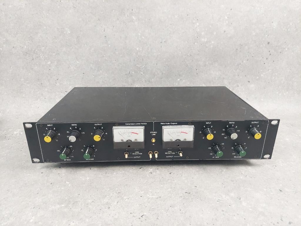 👉 Rebis Audio RA301 Vintage Engelse FET Compressor/Limiter!, Muziek en Instrumenten, Ophalen of Verzenden, Gebruikt, Delay of Echo