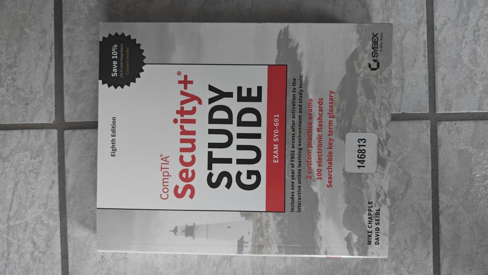 CompTIA Security+ SY0-601 Studiehandleiding (8e editie), Boeken, Mike Chapple, David Seidl, Zo goed als nieuw, Beta, HBO