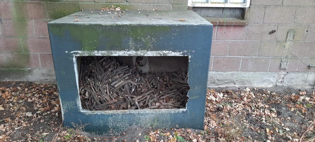 Opslaghok polyester, Ophalen, Gebruikt