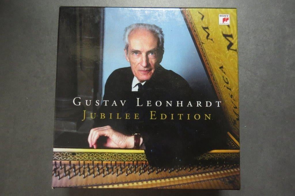 15 Cd: Gustav Leonhardt Jubilee Edition, orgel, clavecimbel, Ophalen of Verzenden, Classicisme, Zo goed als nieuw, Kamermuziek