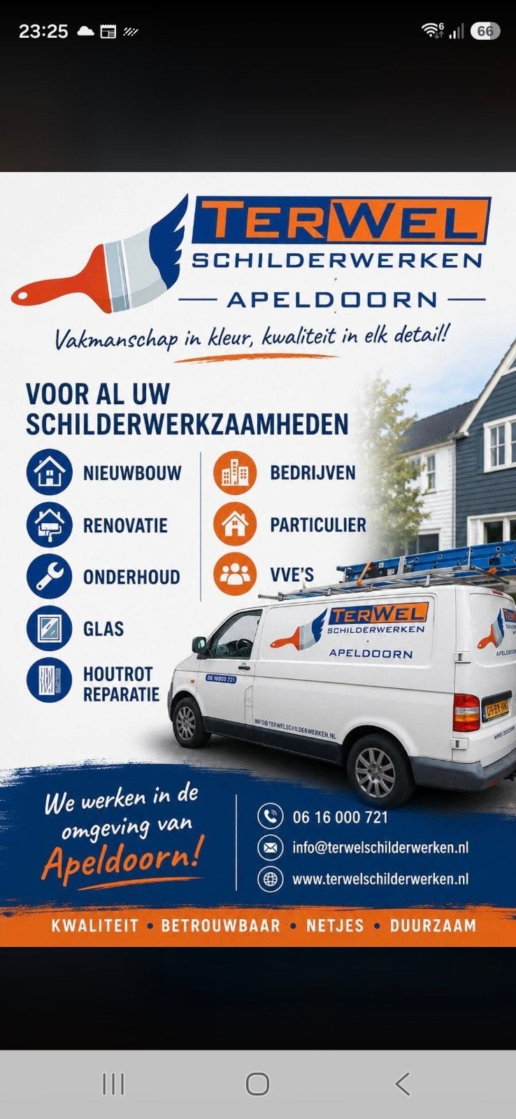 schilder, Minder dan 25 mm, Ophalen of Verzenden, Plank, Minder dan 200 cm