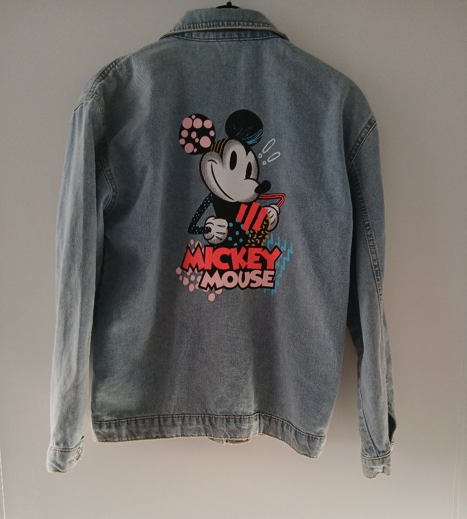 TE KOOP ;  MICKEY MOUSE JAS   13/14 JAAR, Ophalen, Gebruikt
