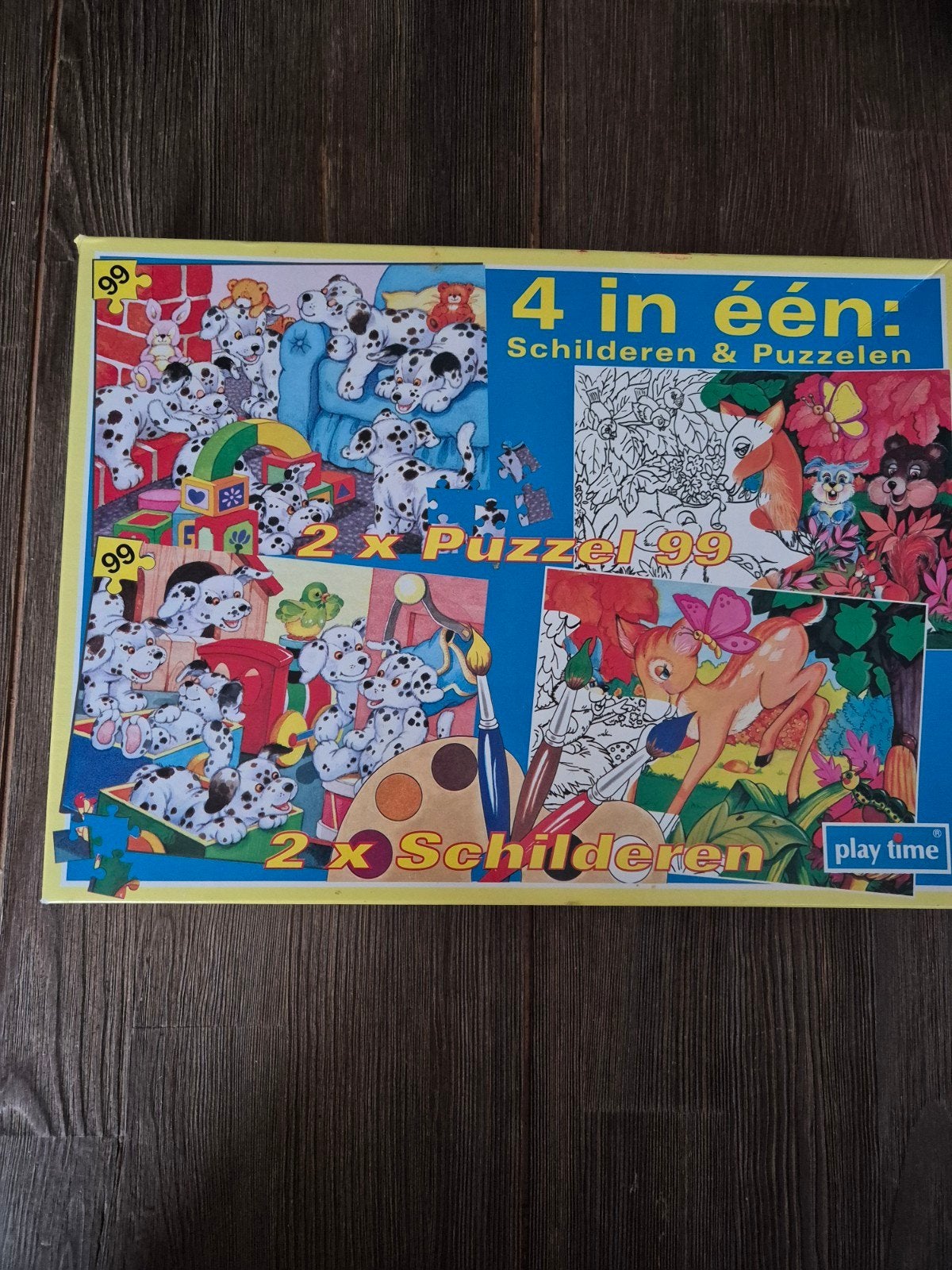 2 puzzels, Ophalen of Verzenden, Gebruikt, 2 tot 4 jaar