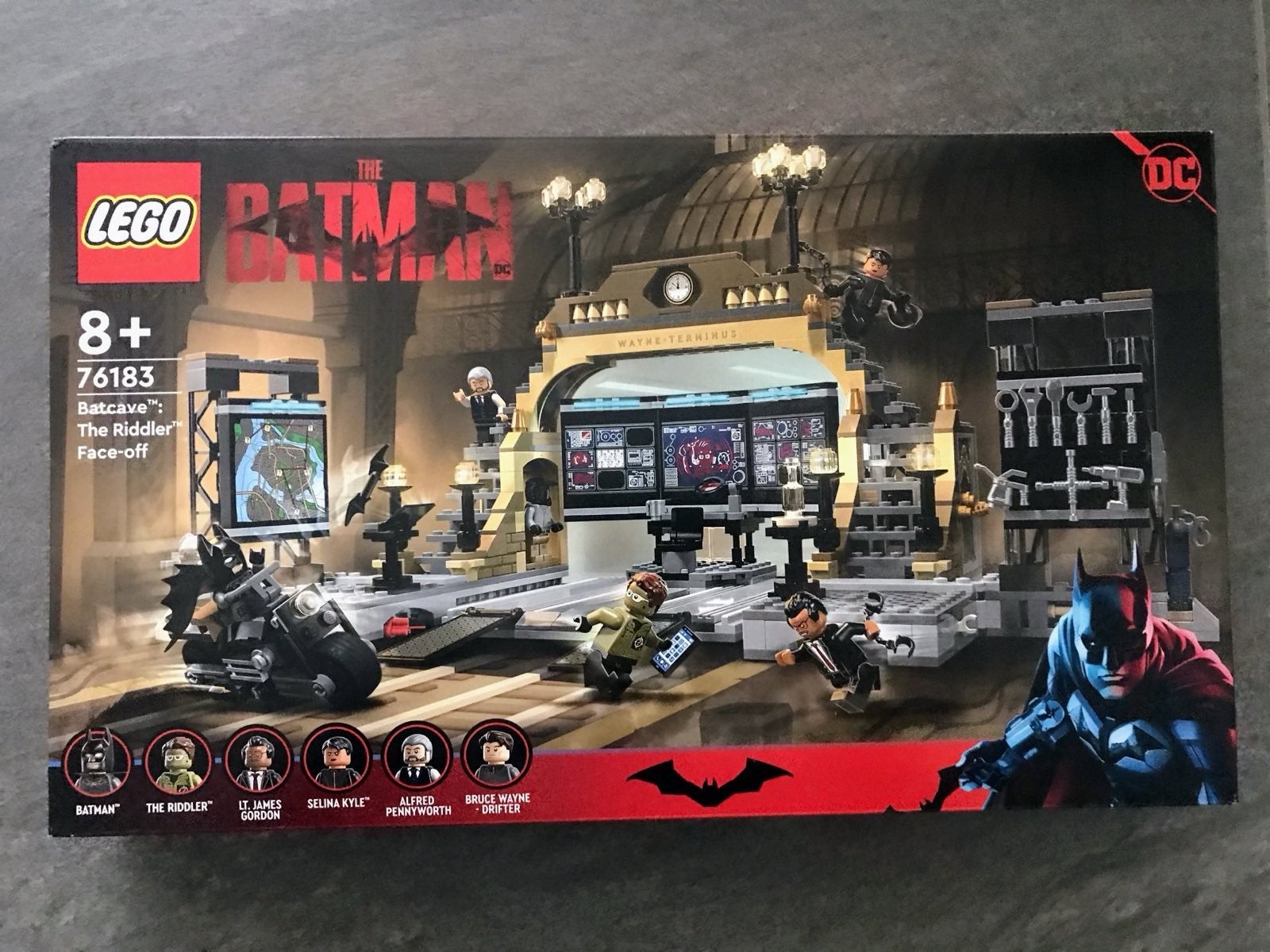 Lego DC Batman 76183 Batcave The Riddler Face-Off *SEALED*, Nieuw, Ophalen of Verzenden, Complete set, Compleet