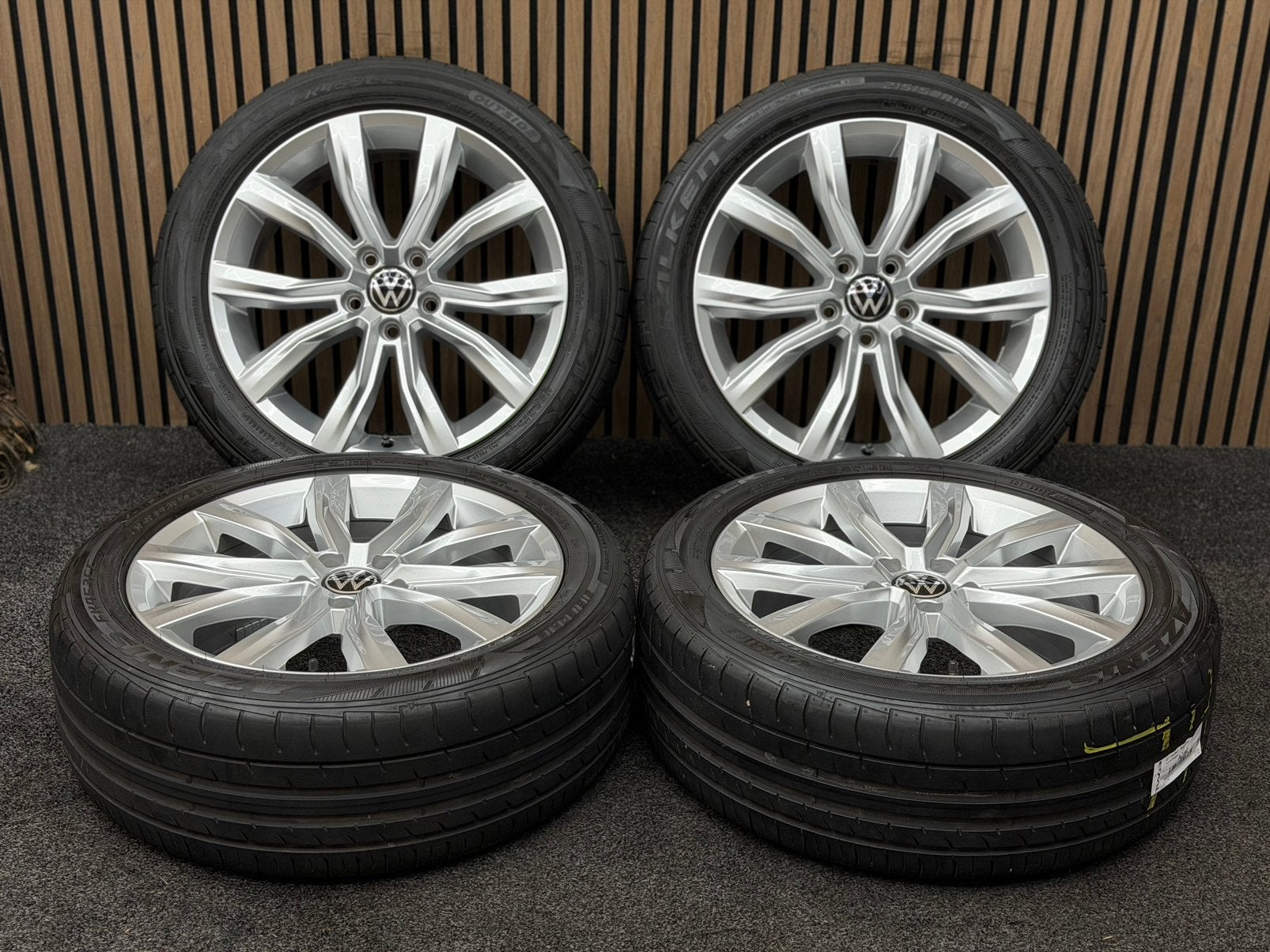Originele 18 inch VW T-Roc Grange Hill 5x112 ET45 Falken, Ophalen, 18 inch, 215 mm, .
