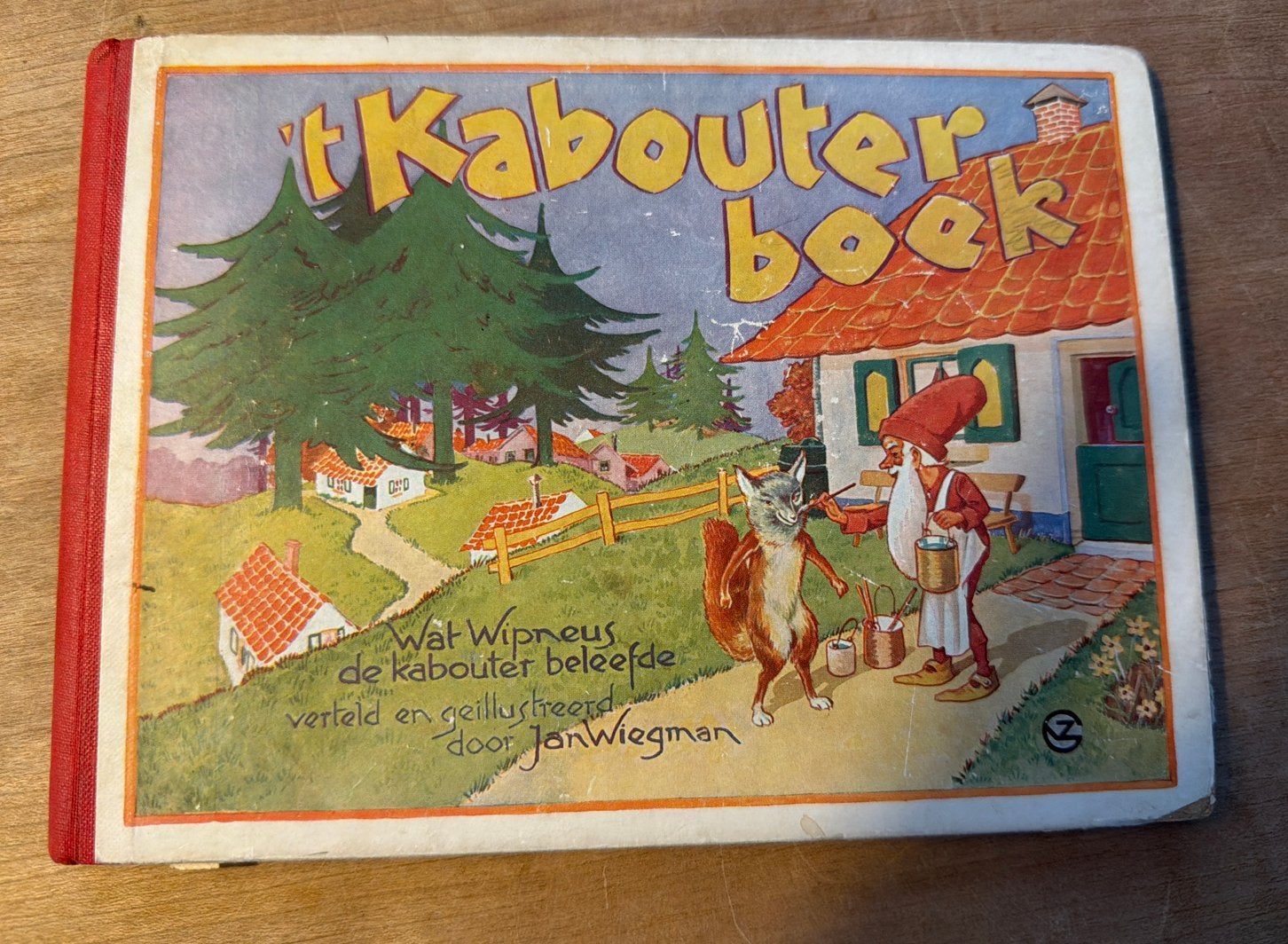 Het Kabouter Boek - Wat Wipneus en Geillustreerd, Boeken, Ophalen of Verzenden, Gelezen, Sprookjes