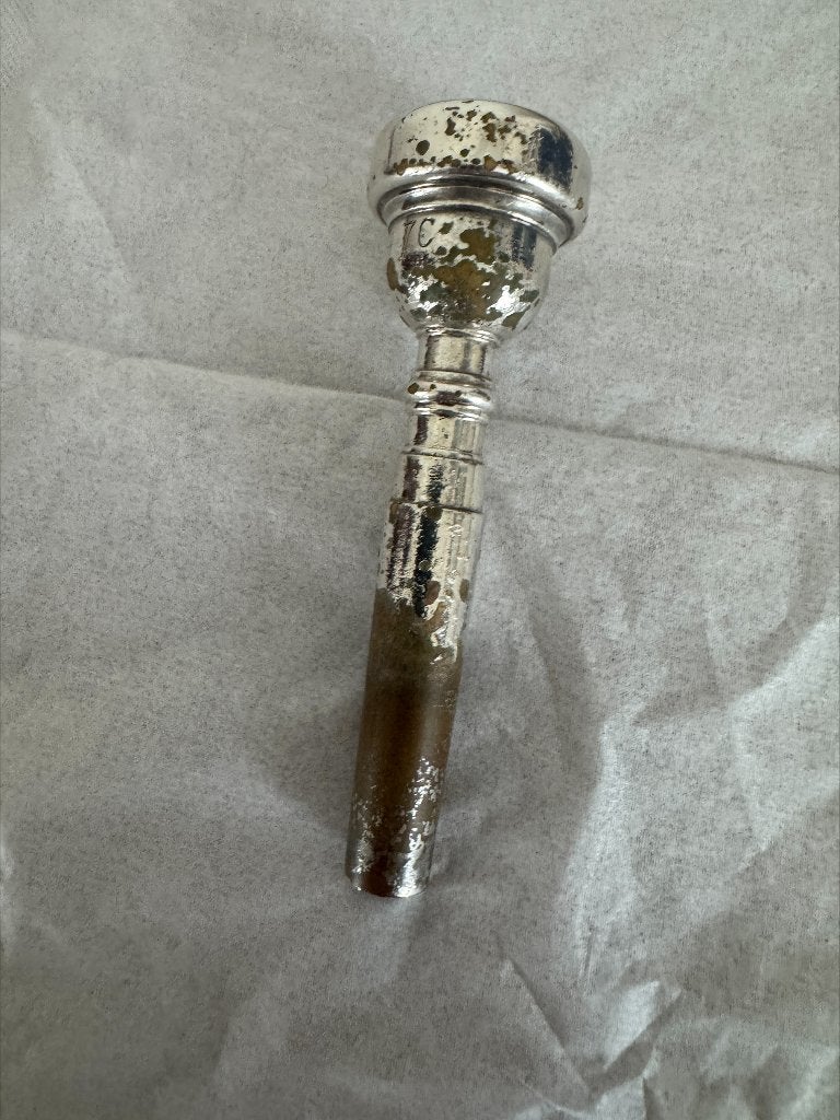Vintage mondstuk trompet Vincent Bach 7C, Muziek en Instrumenten, Blaasinstrumenten | Trompetten, Ophalen of Verzenden, Gebruikt