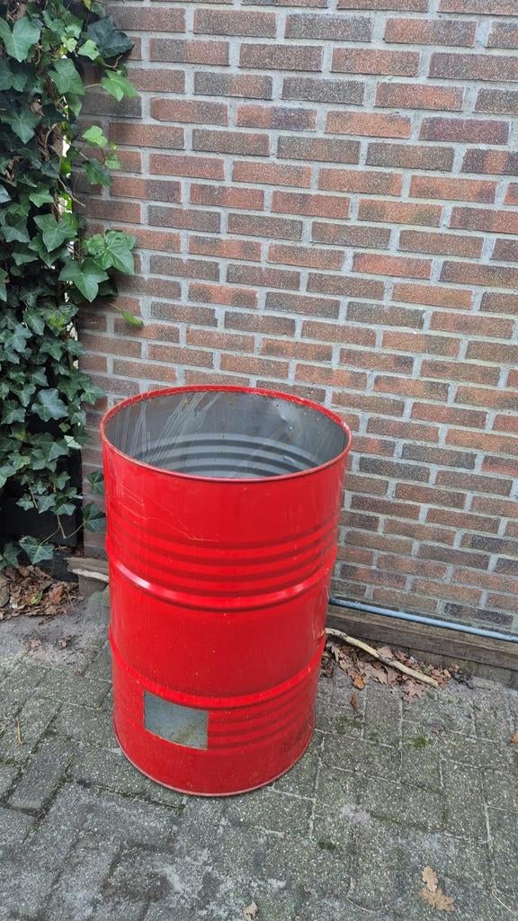 Brandton vuurton olievat oliedrum stookvat, Tuin en Terras, Ophalen