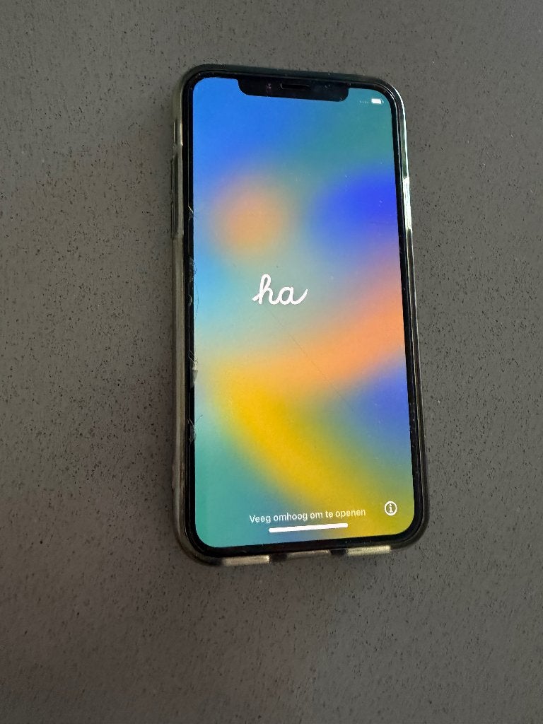 iPhone X, Ophalen, Gebruikt, 71 %, Zwart