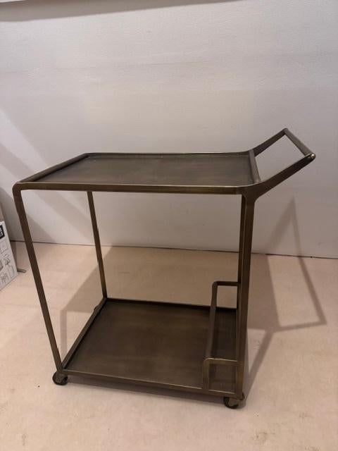 serveerwagen/ butlertray, Ophalen of Verzenden, Zo goed als nieuw, Rechthoekig, Metaal