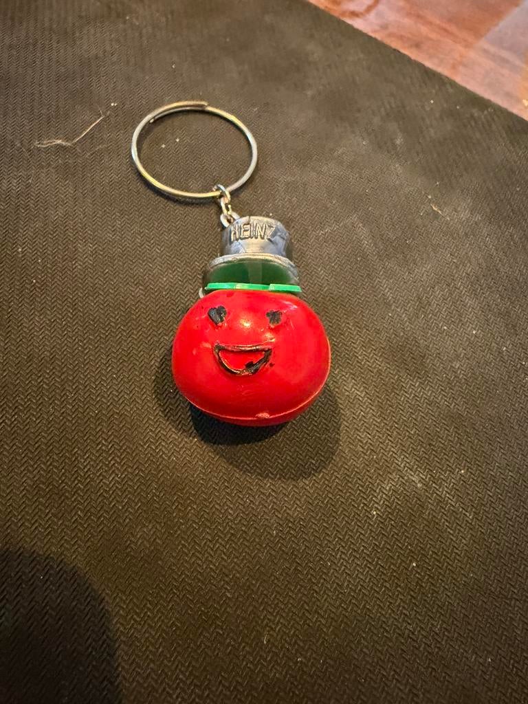 Vintage Heinz ketchup sleutelhanger – jaren 80/90, Verzenden, Zo goed als nieuw, Merk