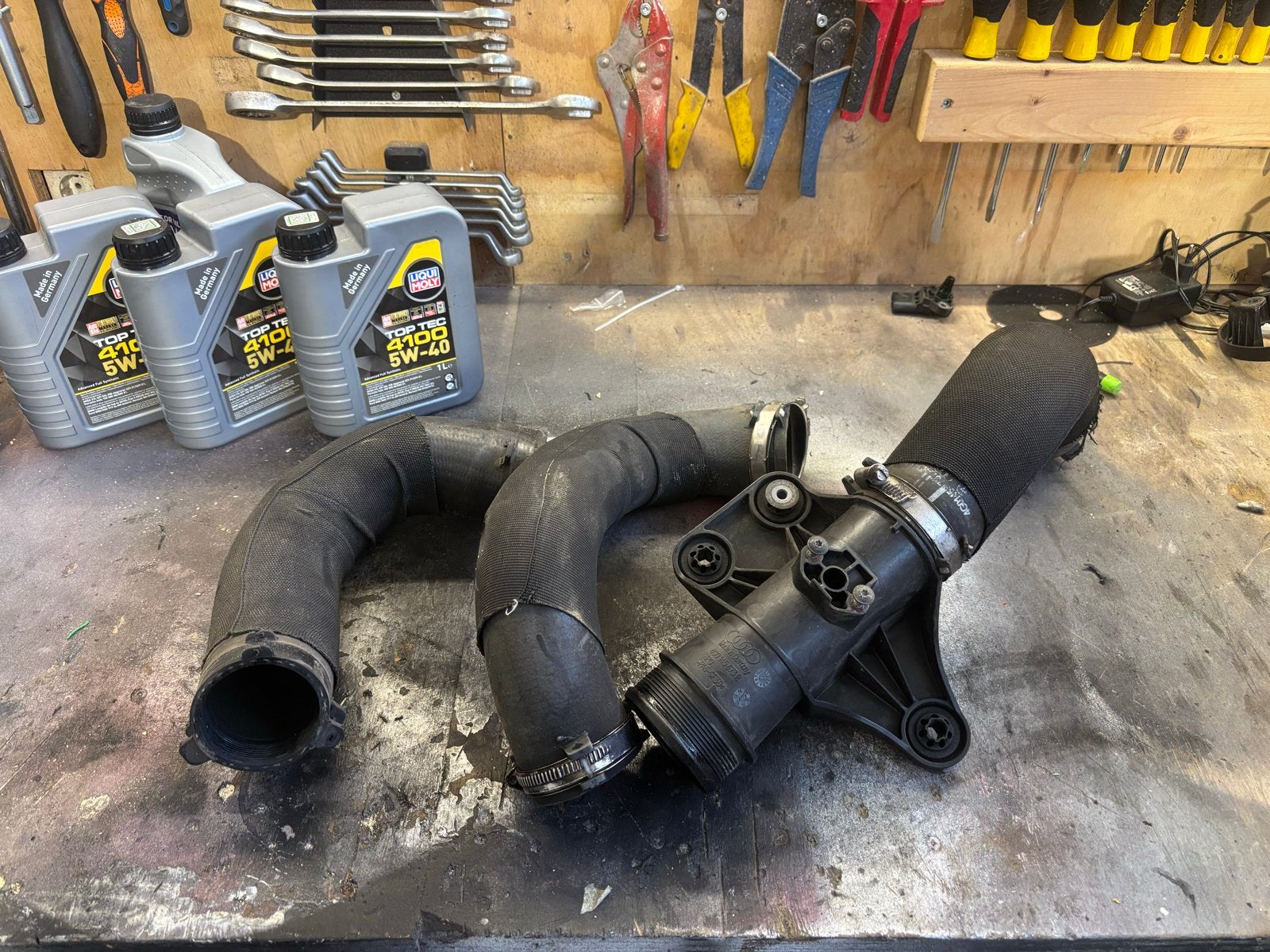 Audi A6 C7 3.0 bi-TDI Turbo Slangen en Intercooler buis, Ophalen of Verzenden, Gebruikt, Audi