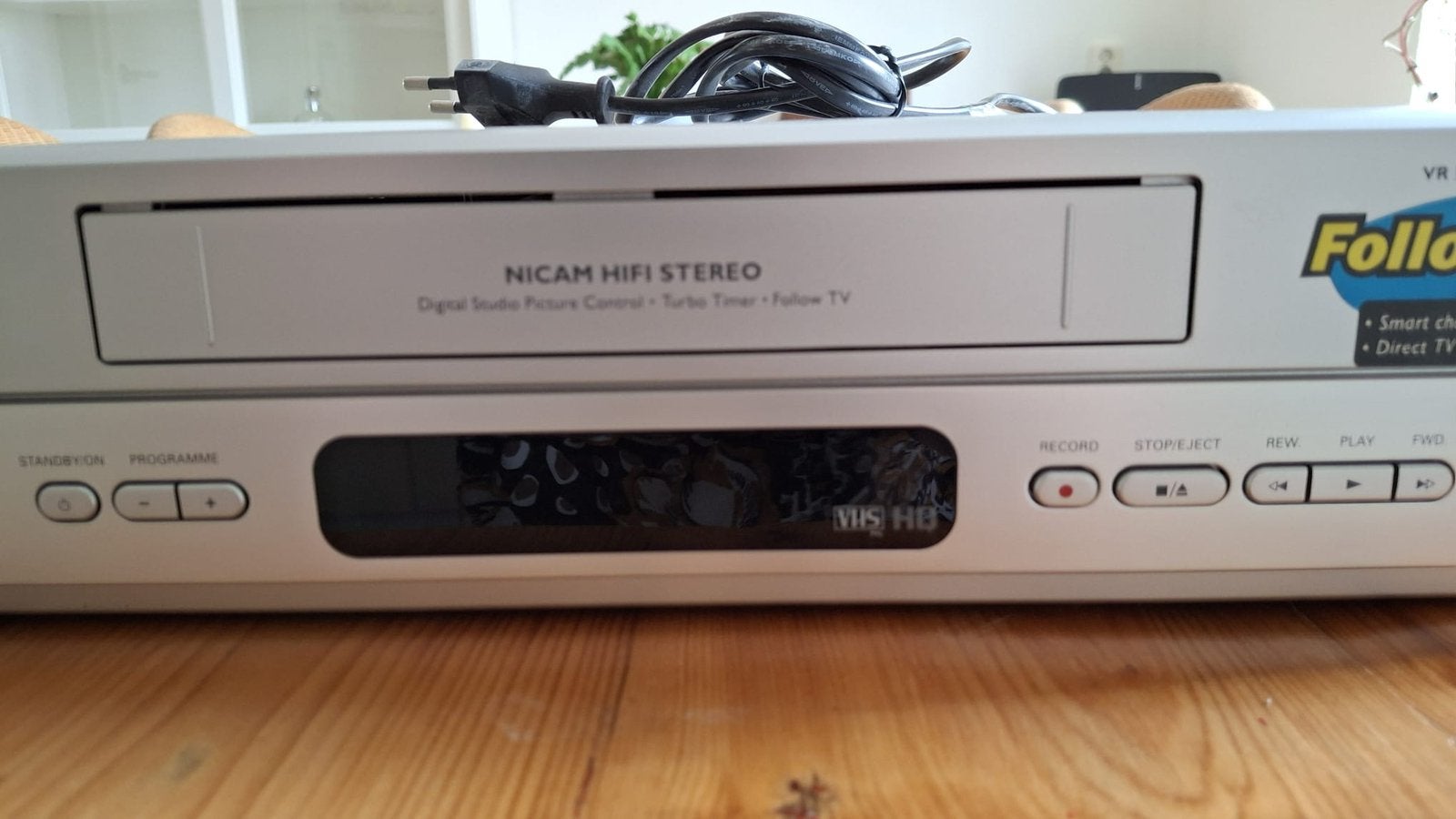 Philips VR640 VHS-speler - NICAM HiFi Stereo, Ophalen, Gebruikt, VHS-speler of -recorder