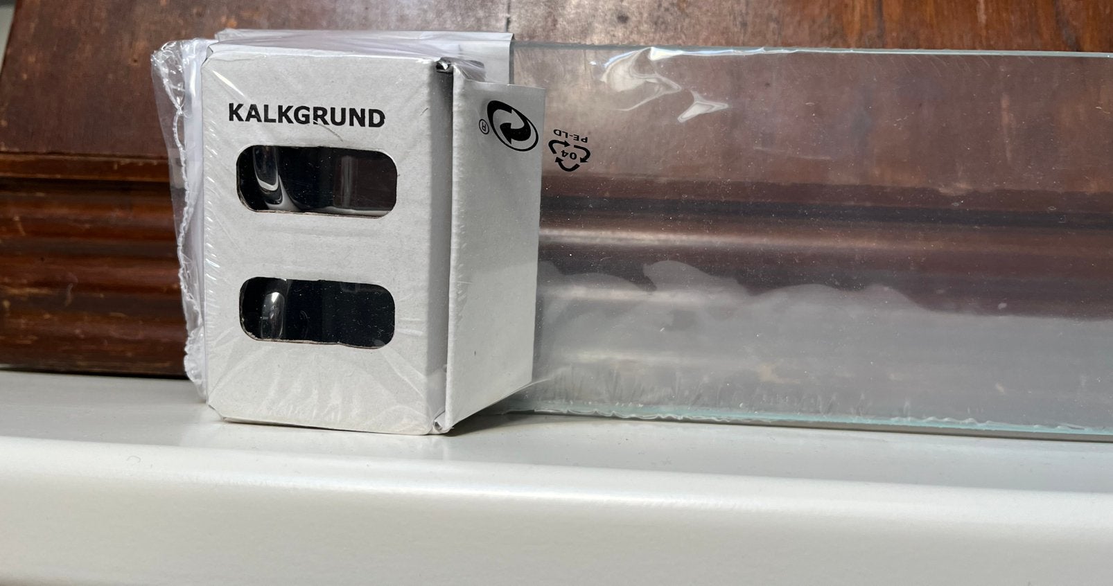 •IKEA Kalkgrund glazen planchet, Huis en Inrichting, Ophalen of Verzenden, Nieuw
