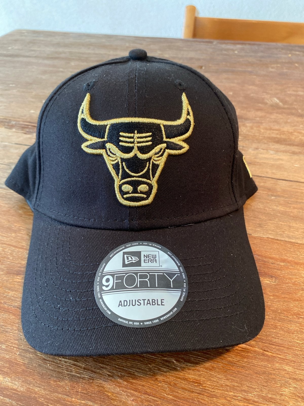 New Era Chicago Bulls Pet - Zwart/Goud, Ophalen of Verzenden, Nieuw, One size fits all, Pet
