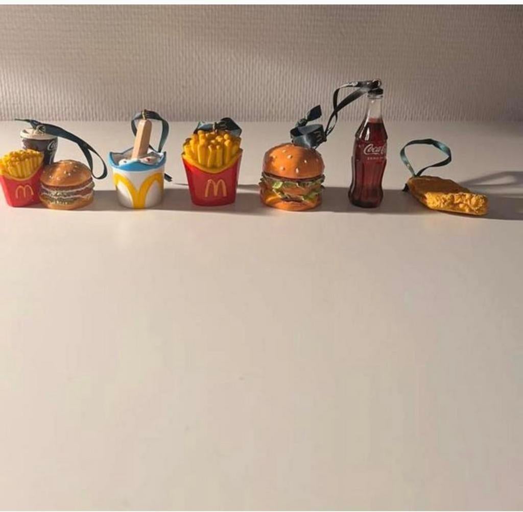 Mac donalds kerstballen, Ophalen, Nieuw