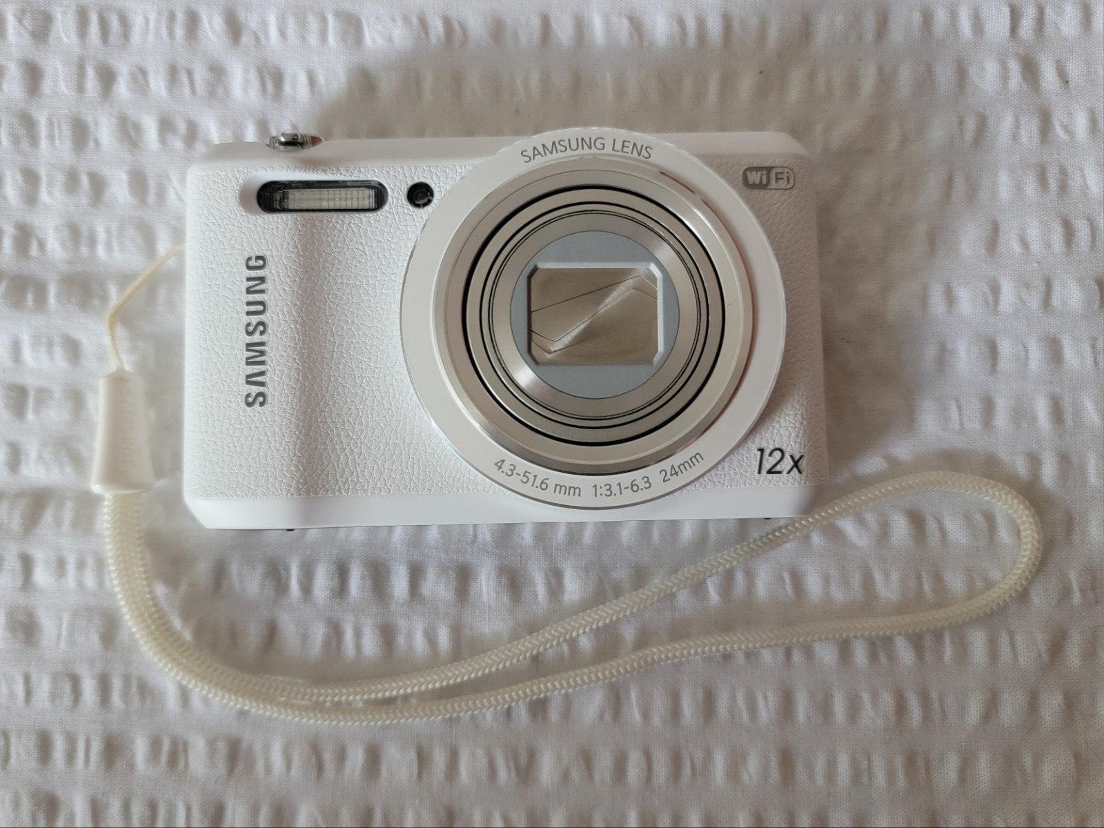 Samsung WB35F Compactcamera met 12x Zoom en Wifi, Audio, Tv en Foto, Ophalen, NFC, Cameratas, Zo goed als nieuw