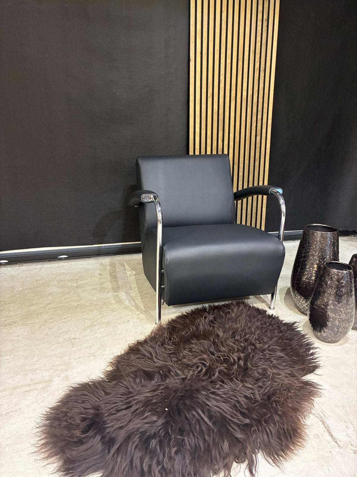 Leolux Scylla fauteuil - Nieuw Leer, Huis en Inrichting, Fauteuils, Ophalen, Leolux, ., Leer