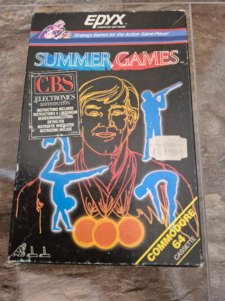 commodore 64 c64 kassette game summer games, 1 speler, Ophalen of Verzenden, Zo goed als nieuw, Vanaf 3 jaar