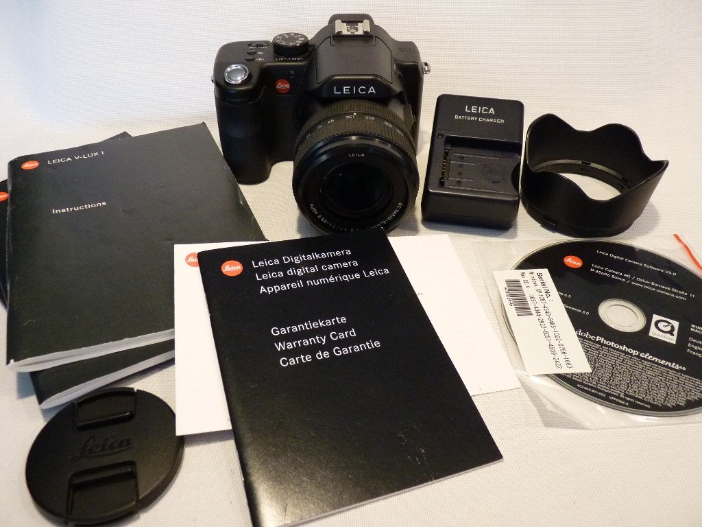 Leica V-LUX 1, Leica DC-Vario-Elmarit   35-420mm zoom, Gebruikt, Spiegelreflex, Canon, 10 Megapixel