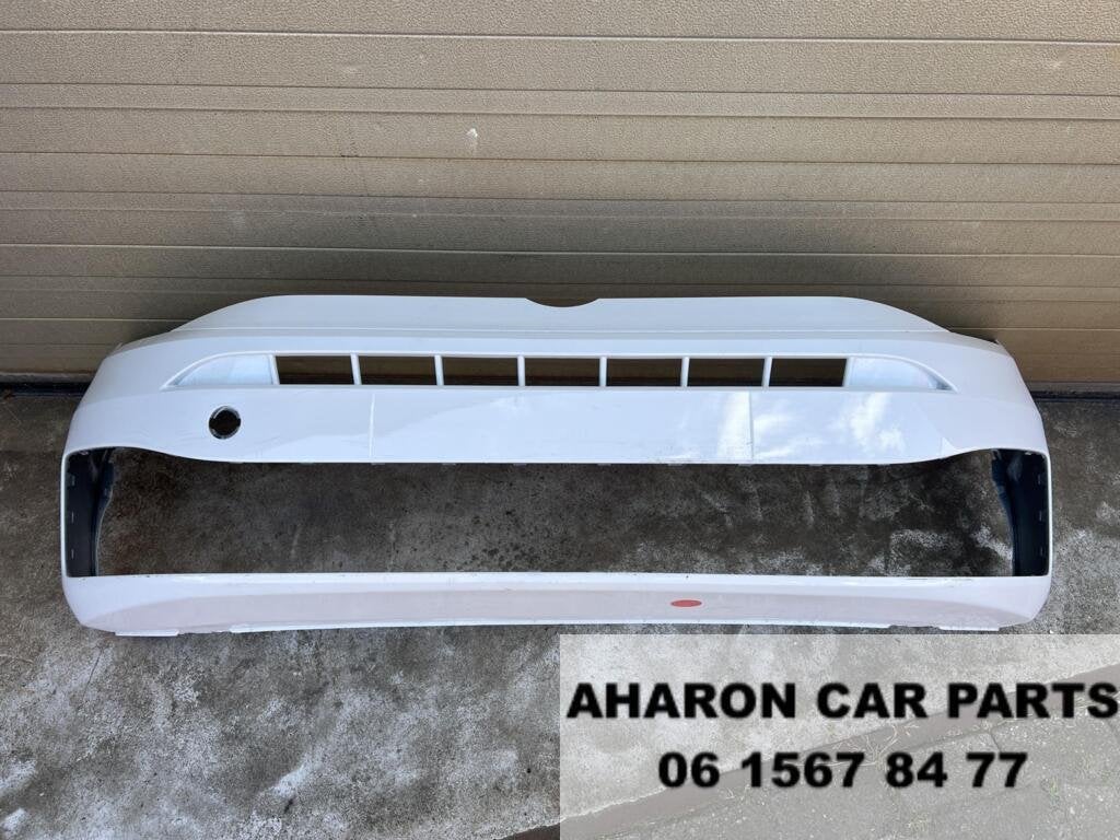 Volkswagen Caddy 2K7 voorbumper 2K7807221A Wit weiss VW 9144, Gebruikt, Voor, Ophalen of Verzenden, Bumper