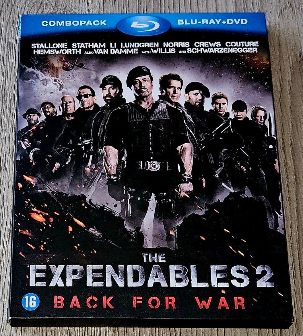 The Expendables 2: Back for War - Blu-ray + DVD Combopack, Engels, Vanaf 16 jaar, Film, Actie