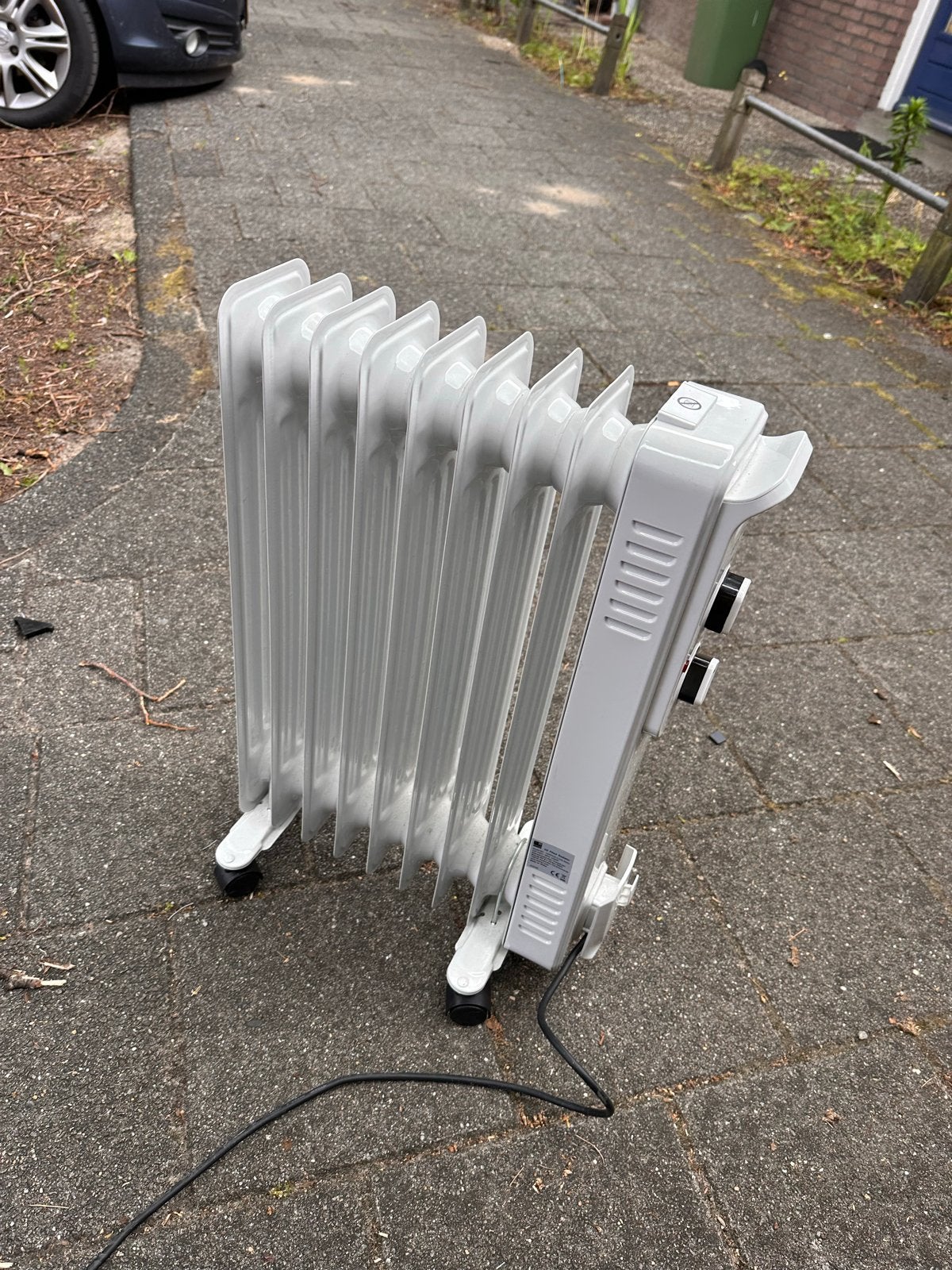 Sencys Oliegevulde Radiator 2000W, Gebruikt, Radiator, Minder dan 60 cm, Ophalen of Verzenden